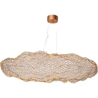 By Rydens Hayden plafondlamp Goudkleurig, 115 cm