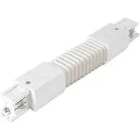 Powergear Onderdeel | 3-fasen rails Flexibele connector Wit | PRO-0439-W