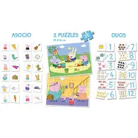 Educa Educatief Spel Peppa Pig SuperPack 4 in 1