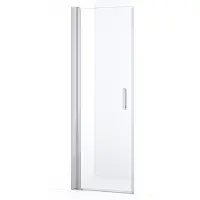 Maxaro Diamond Douchedeur 60 cm Chroom Helder Glas Draaideur 200cm Hoog 8mm Veiligheidsglas Douchedeur | Glazen Douchedeur | Nisdeur Douche