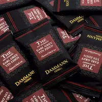 Dammann Frères Dammann - Earl grey Maxi pack 50 verpakte cristal zakjes - Zwarte thee met bergamot - composteerbare theebuiltjes