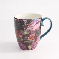Tokyo Design Studio Tokyo Design Kawaii Vinted - mok - Temple - 380ml - porselein - Japanse tempel