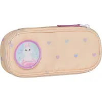 Beckmann etui - ovaal - leeg - Yellow Heart yellow