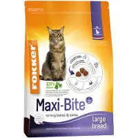 Fokker Maxi-Bite Kattenvoer Large Breed 10 kg