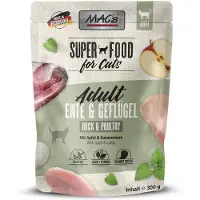 Mac'S 6x 300g Cat Pouch Eend & Gevogelte natvoer voor katten