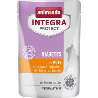 Animonda Integra 24x 85g Protect Adult Diabetes Kalkoen Kattenvoer nat