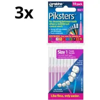 Piksters 1 Paars 0.50mm - 3 x 10 stuks - Voordeelverpakking