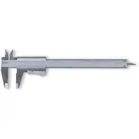 Beta Sliding gauge made from hardened stainless steel in leather sheath 1650 150 - 016500001