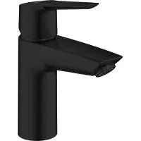 GROHE QuickFix Start - Wastafelkraan met afvoergarnituur Push-Open, mat zwart 235502432