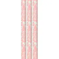 Benza cadeaupapier - Inpakpapier voor geboorte meisje Babyshower - 200 x 70 cm - 3 rollen