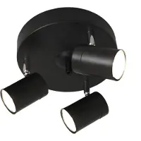 By Rydens Correct 3 Spotlamp Zwart - Plafonnières Metaal Black - 4200710-4002