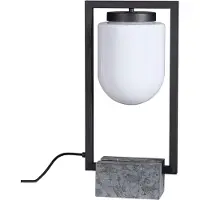 By Rydens Stanley buiten-tafellamp, zandzwart, zwart, metaal, Modern