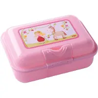 Haba broodtrommel Vicki & Pirli 1,5 liter roze