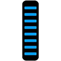 Rrp Front Fender Stickers Proguard Bolt On Blauw