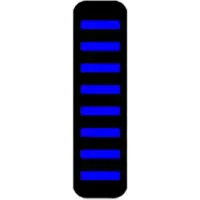 Rrp Front Fender Stickers Proguard Blauw