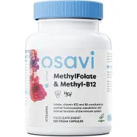 Osavi - Methylfolaat &amp; Methyl-B12 - 120 veganistische capsules