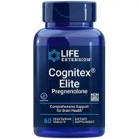 Life Extension , Cognitex Elite Pregnenolone, 60 Vegetarische Tablets