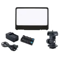 Falcon Eyes Soft LED Lamp Set Dimbaar DV-80SL-K2 incl. Accu