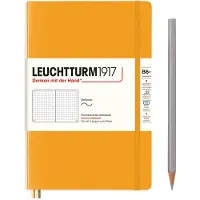 Leuchtturm Rising Sun, Softcover, Paperback (B6+), 123 p., dotted