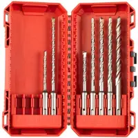 Milwaukee SDS-plus borenset M/2 7-delig