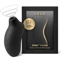 LELO SONA 2 Cruise – Sonische Clitorisstimulator – Cruise Control – Sonische Golven – Zwart