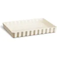 Emile Henry Taartvorm Diep Argile 34 x 24 cm