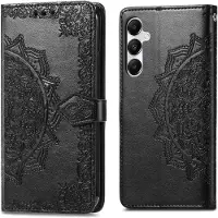 IMoshion Mandala Bookcase voor de Samsung Galaxy A35 - Zwart