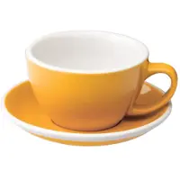 Loveramics Café Latte kopje met schoteltje Egg Yellow, 300 ml