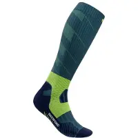 Bauerfeind Sports - Women's Trail Run Compression Socks - Hardloopsokken 39-42 - Wade S, blauw