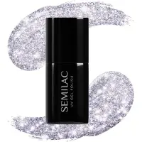 Semilac UV Gel Polish 467 Hollywood Silver