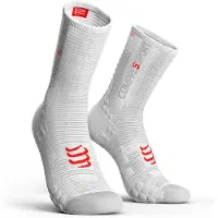 Compressport Racing V3.0 Bike Hi Socks Grijs EU 35-38 Man