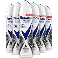 Rexona - Anti-Transpirant Spray - Women Advanced Protection - Invisible - 6 x 150 ml - Voordeelverpakking