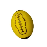 Atabiano Rugby Bal Foam 18 cm Geel