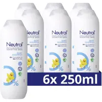 Neutral 6x Neutral Baby Shampoo Parfumvrij 250 Ml