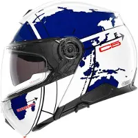 Schuberth C5 Globe Grijs Zwart Systeemhelm Maat S