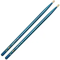 Vater VCB5A Color Wrap Los Angeles 5A Blue Sparkle Drumstokken