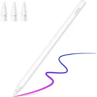 UGREEN - LP653 - stylus met draadloos opladen voor iPad tablets - wit