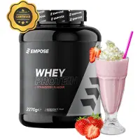 Empose Nutrition Whey Protein - Eiwit Poeder - Aardbei - 2270 gram