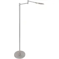 Steinhauer Verstelbare leeslamp Turound RVS
