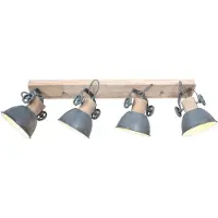 Licht-Trend Plafondlamp Gearwood 2729GR Grijs
