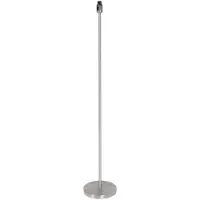 Steinhauer Vloerlamp Noor 3403ST Staal zonder kap met E27 fitting
