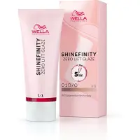 Wella Shinefinity Glaze Professionele haartoner 60 ml Nr. 010/0 - Natural Flash