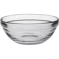 Duralex 12x Kleine serveer/dessertschaaltjes rond van glas 12 x 4.9 cm -