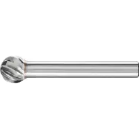 PFERD TOOLS 21112782 Freesstift Bol Lengte 49 mm Afmeting, Ø 10 mm Werklengte 9 mm Schachtdiameter 6 mm