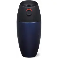 Migros Premium RVS Koffiebeker Met Vacuumisolatie - To Go - Thermosbeker Reisbeker Push & Drink - 450ml - Blauw