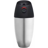 Migros Premium RVS Koffiebeker Met Vacuumisolatie - To Go - Thermosbeker Reisbeker Push & Drink - 300ml - Chrome