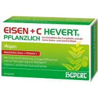 Hevert Arzneimittel GmbH & Co. KG Eisen + C Hevert, plantaardig, 60 capsules