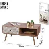 Urban Living SALONTAFEL 1 LADE 100X50XH46,5CM