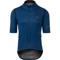 Agu Fietsshirt Men Rain Jersey SS Premium Blue Steel-XL
