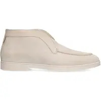 Manfield Beige suède boots | Maat 43